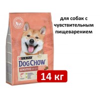 Dog Chow Sensitive с лососем14 кг